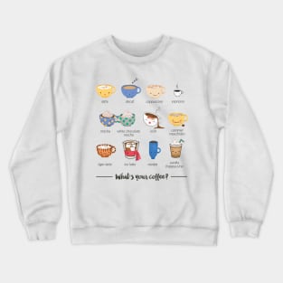 My favorite coffee Crewneck Sweatshirt